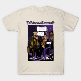 TOLKIEN AND LOVECRAFT T-Shirt